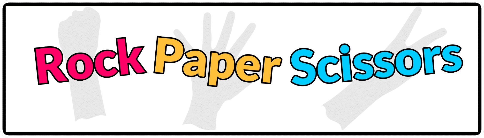 Rock Paper Scissors Logo